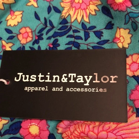 Justin&Taylor Boho floral kimono - Picture 7 of 8